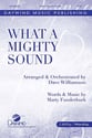 What a Mighty Sound SATB choral sheet music cover